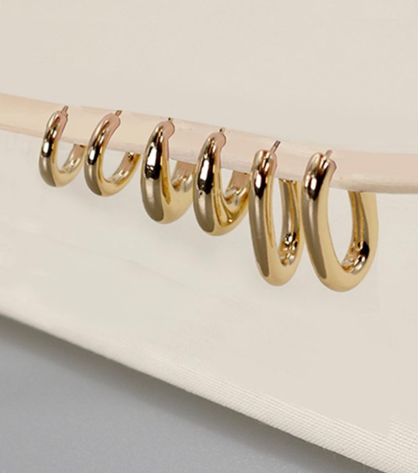 The Trio Earring Set