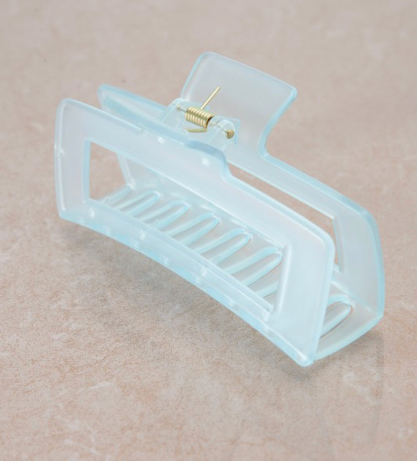 Translucent Jumbo Hair Claws