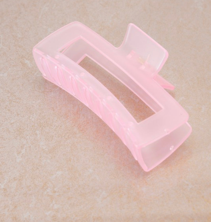 Translucent Jumbo Hair Claws
