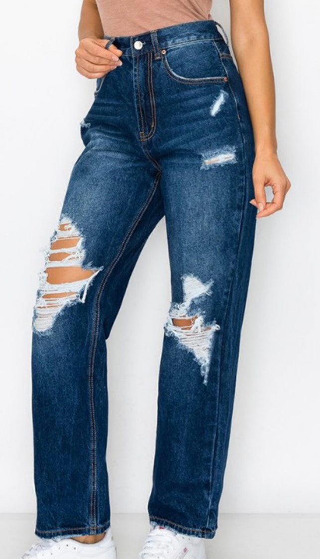 90's high rise jean
