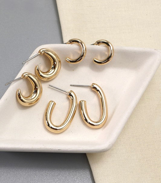 The Trio Earring Set