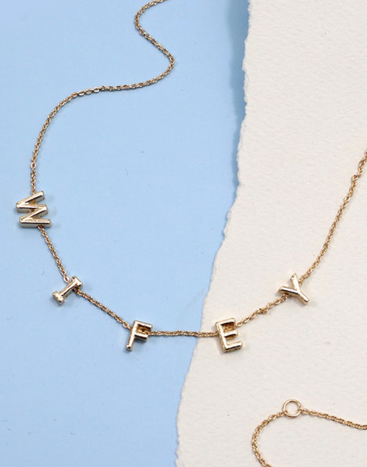 Wifey Necklace