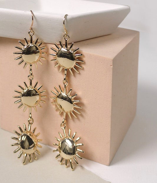 Sun Burst Earring