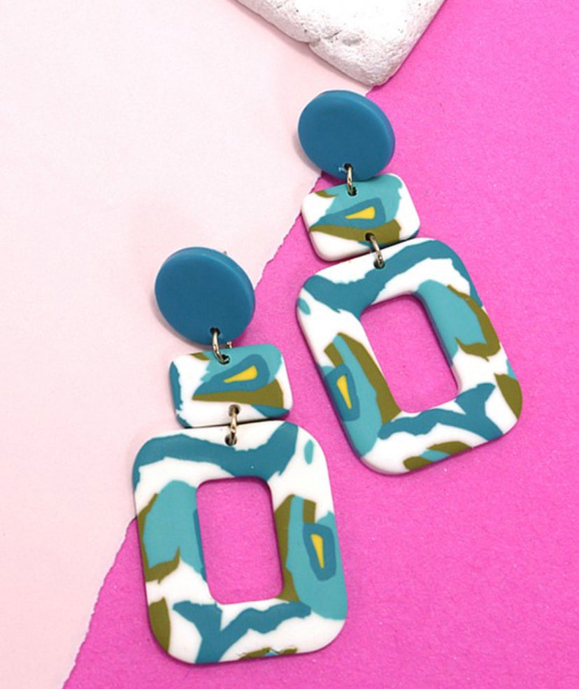 Square Up Earring