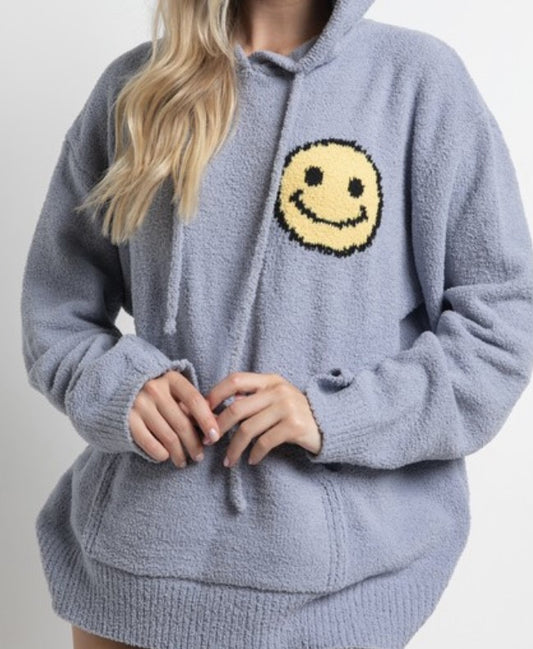 Smiley face hoodie