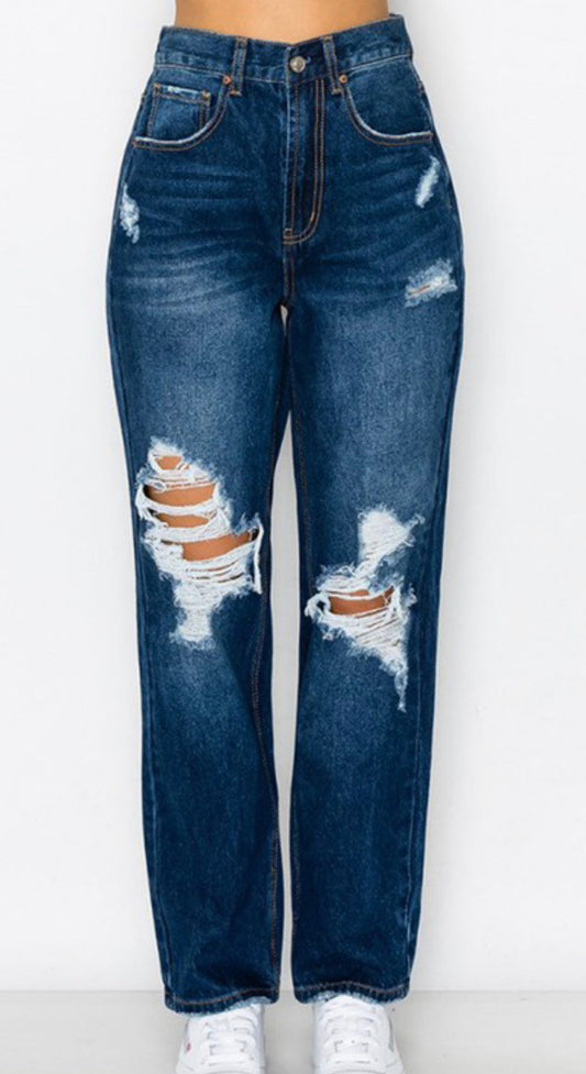 90's high rise jean