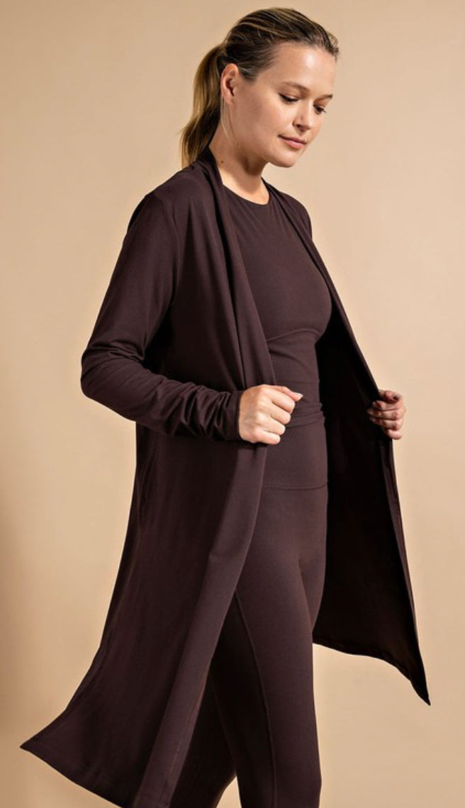 Side Slit Cardigan